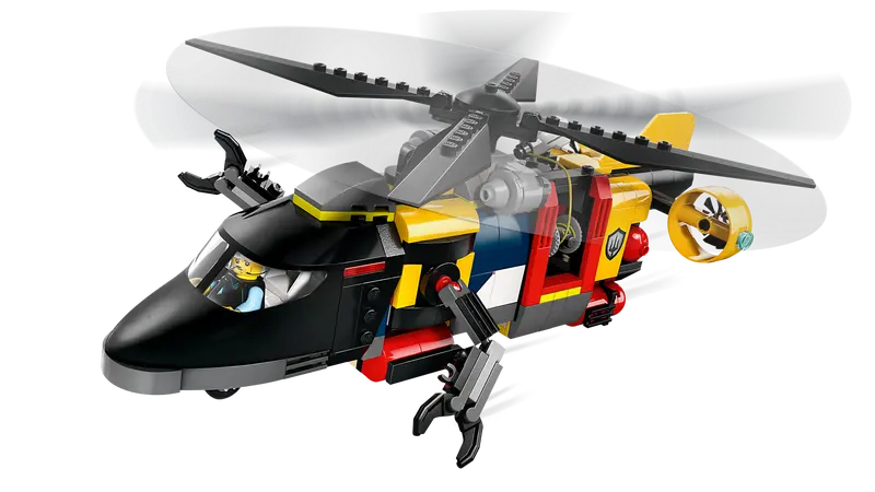Lego City 60462 Helikopter, brandbil och ubåt - 4