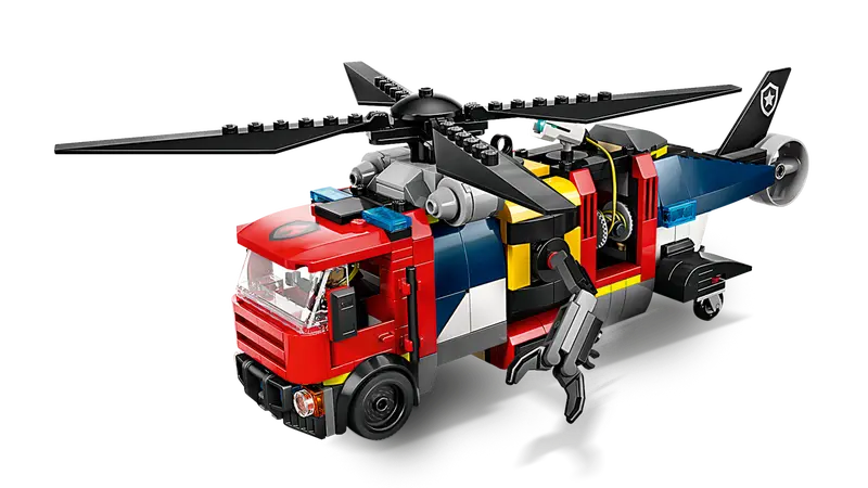 Lego City 60462 Helikopter, brandbil och ubåt - 10