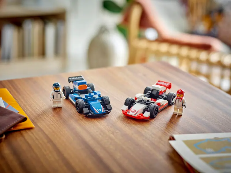 Lego City 60464 F1® Williams Racing & Haas F1® racerbilar - 3