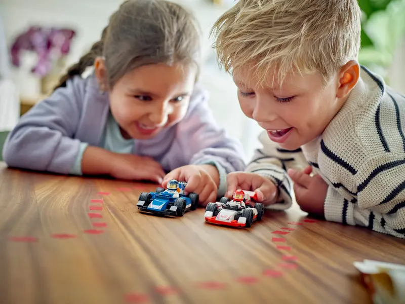 Lego City 60464 F1® Williams Racing & Haas F1® racerbilar - 6