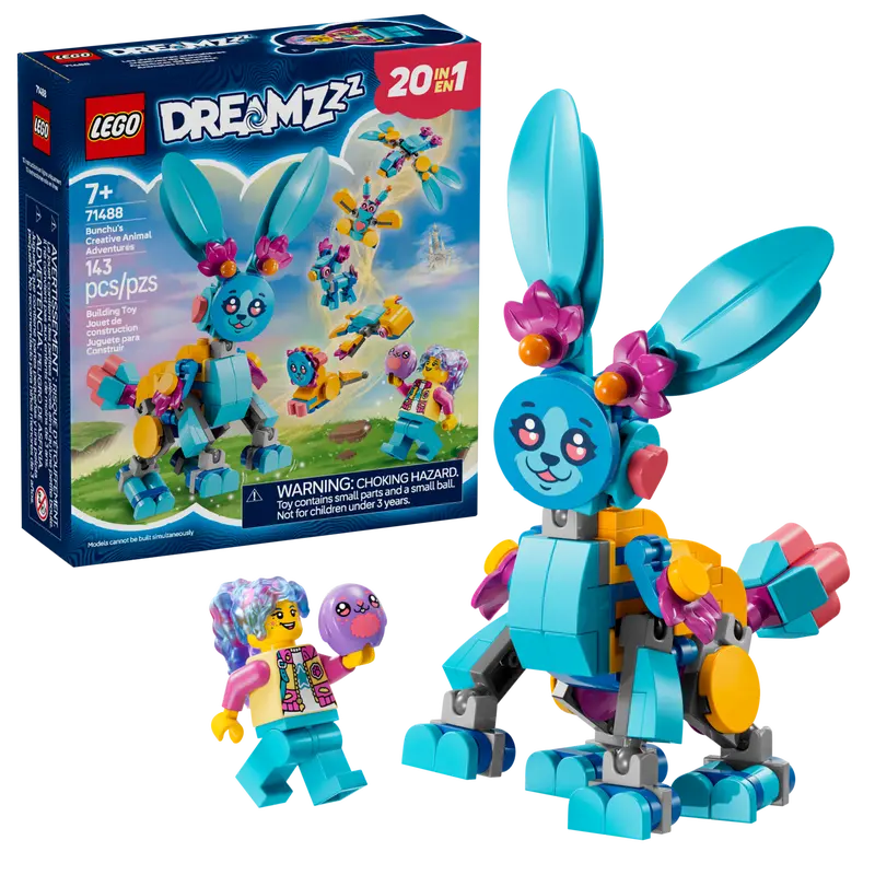 Lego Dreamzzz 71488 Bunchus kreativa djuräventyr