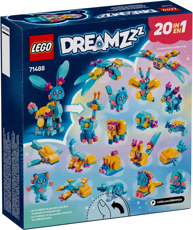 Lego Dreamzzz 71488 Bunchus kreativa djuräventyr - 8