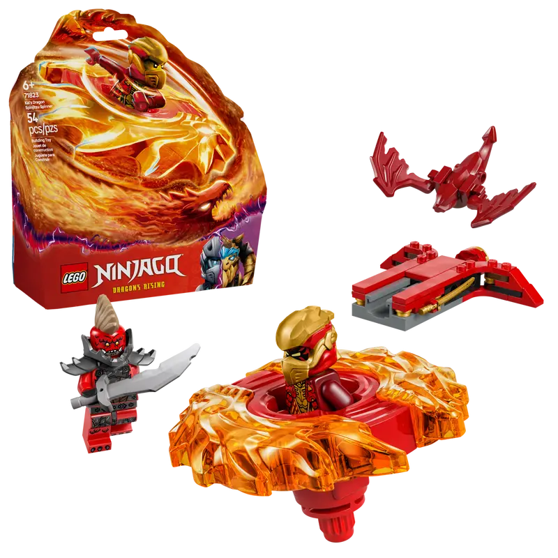 Lego Ninjago 71823 Kais drakspinjitzuspinner