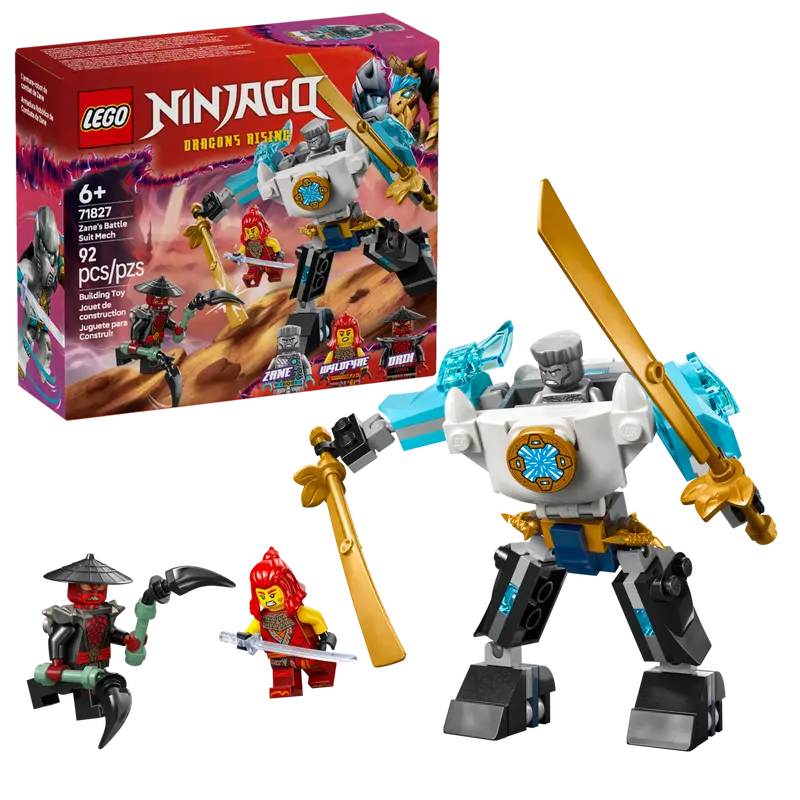 Lego Ninjago 71827 Zanes stridsrobotdräkt