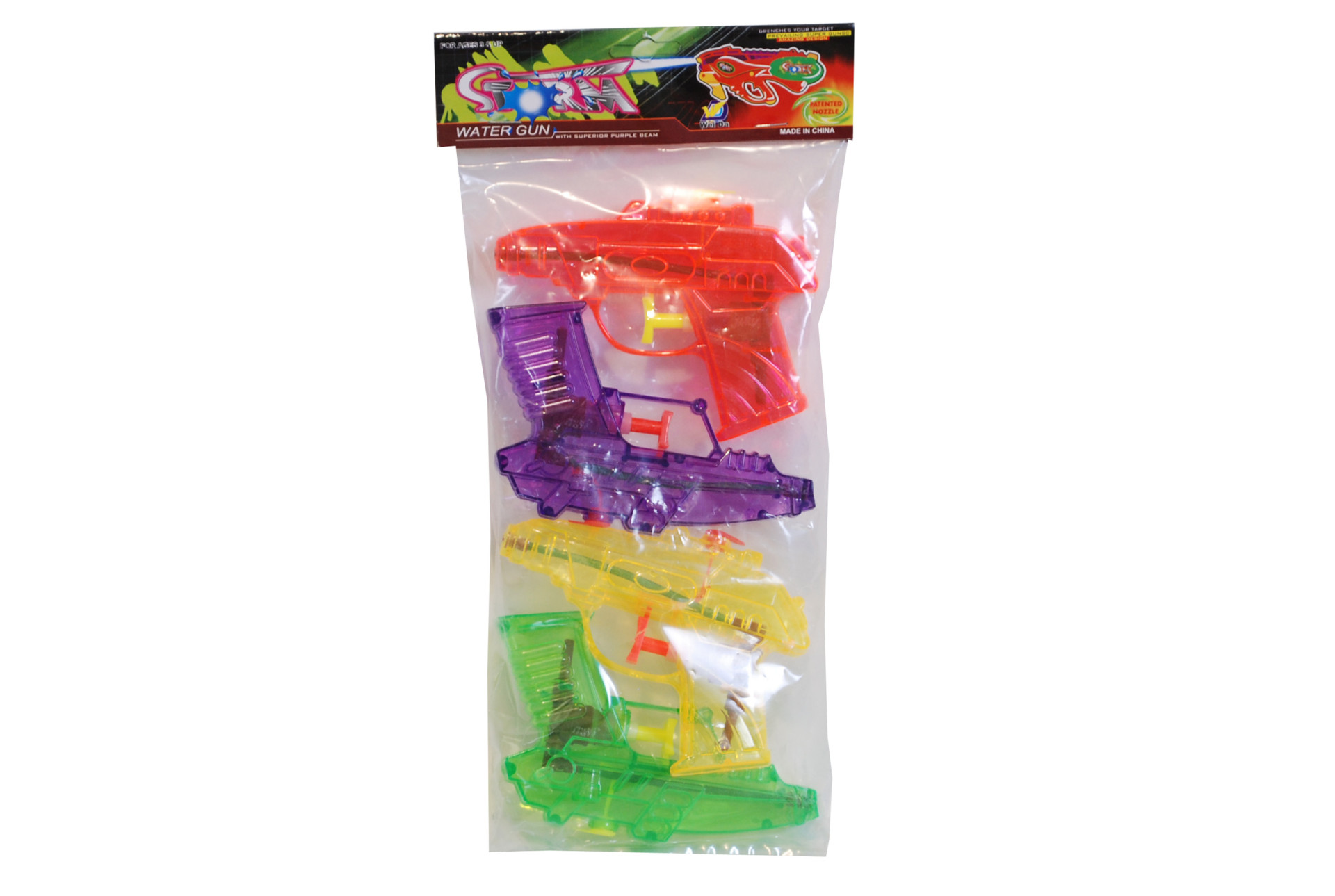 Vattenpistoler 4-Pack