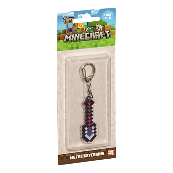 Minecraft Metal Keychains 1 pack