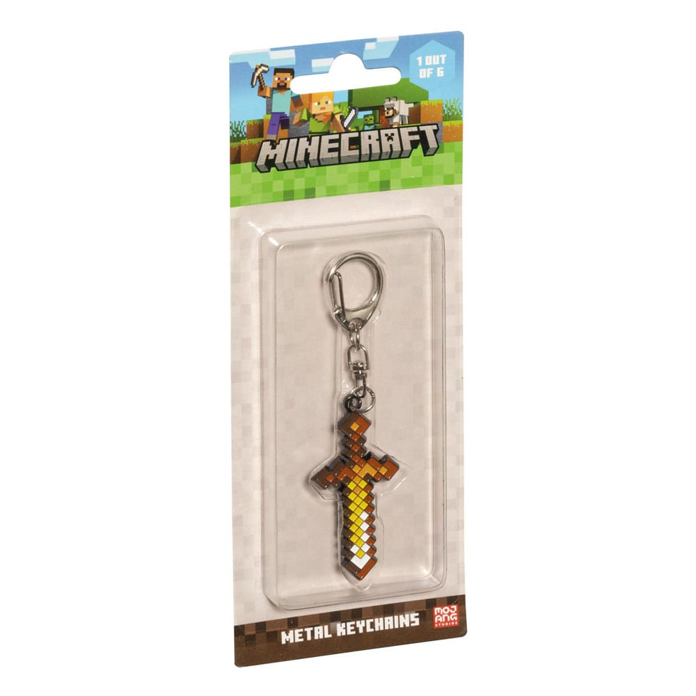 Minecraft Metal Keychains 1 pack - 5