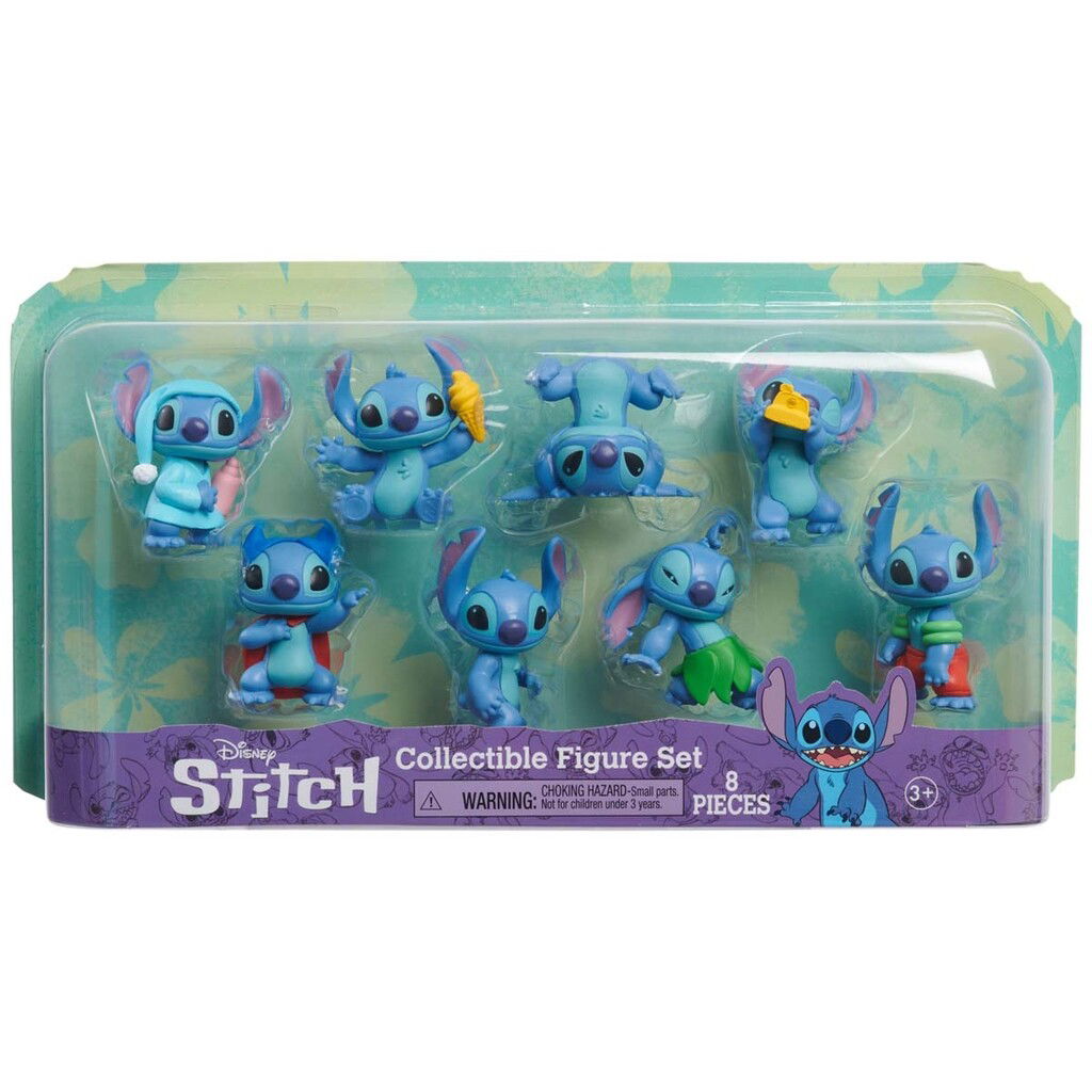 Disney Stitch Figur-set, 8-Pack - 2