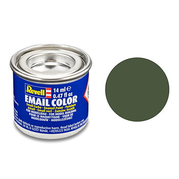 Revell Emaljfärg 14 ml .Bronze Green Matt, Nr 65