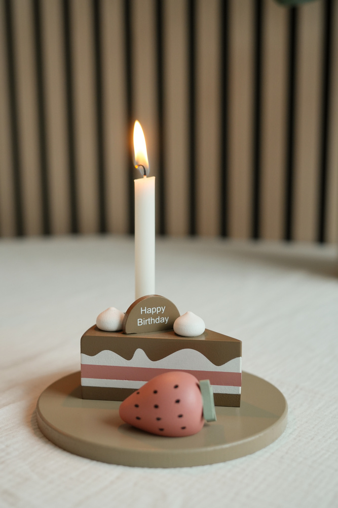 Ljusstake Födelsedagstårta - Jabadabado