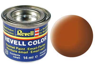 Revell Emaljfärg 14 ml. Brown Matt, Nr 85
