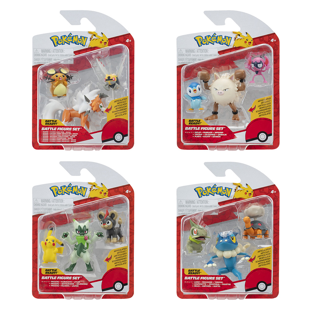 Pokémon Battle Figure 3-pack - 4