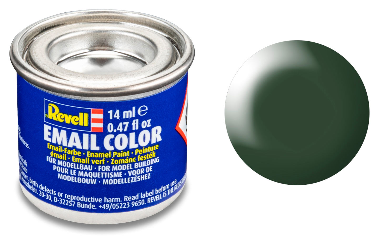 Revell Emaljfärg 14 ml. Dark Green NR 363