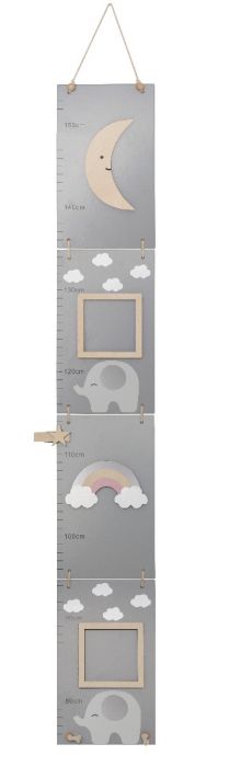 Måttstock Elefant Grå - Jabadabado
