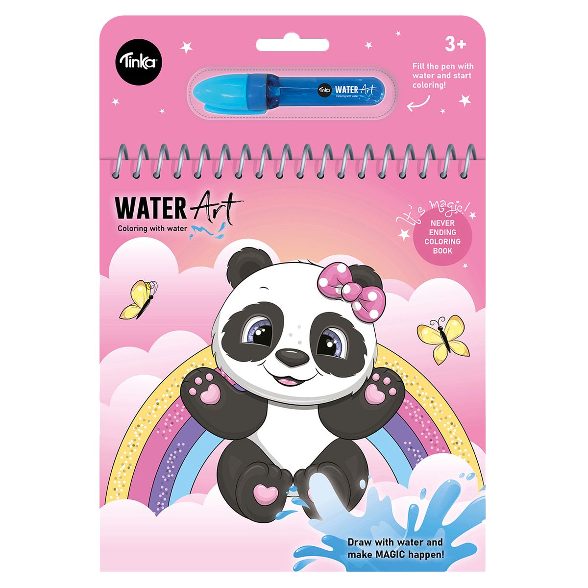 Tinka Water Art Panda - Spader