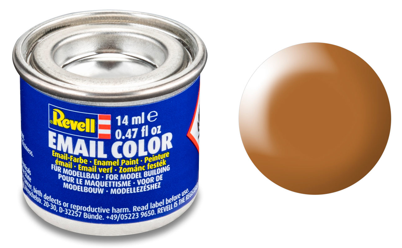 Revell Emaljfärg 14 ml.  Wood Brown Nr 382