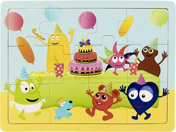 Pussel Babblarna På Kalas, 12 bitar - Teddykompaniet