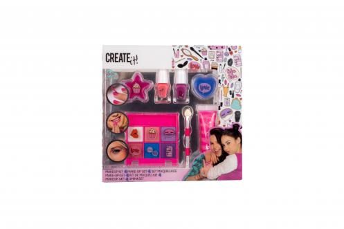 Create it! Sminkset 7 Delar Rosa - Alrico