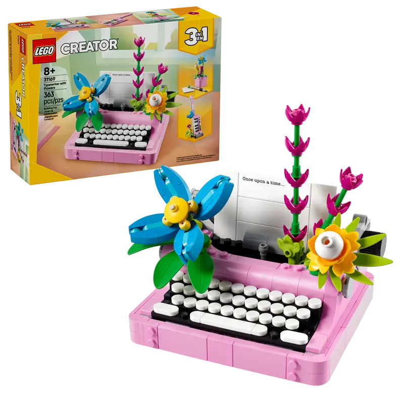 LEGO Creator 31169 Skrivmaskin med blommor