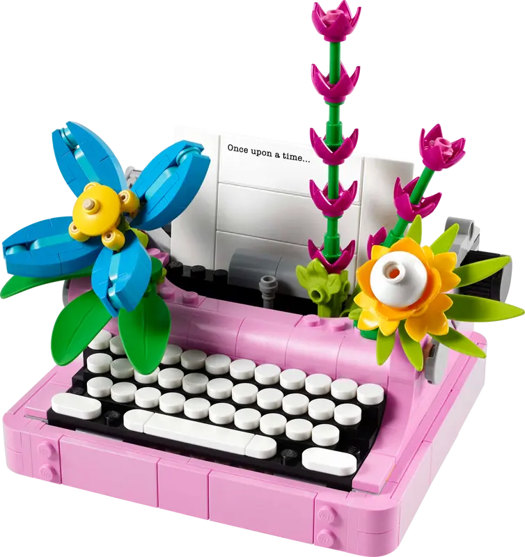 LEGO Creator 31169 Skrivmaskin med blommor - 3