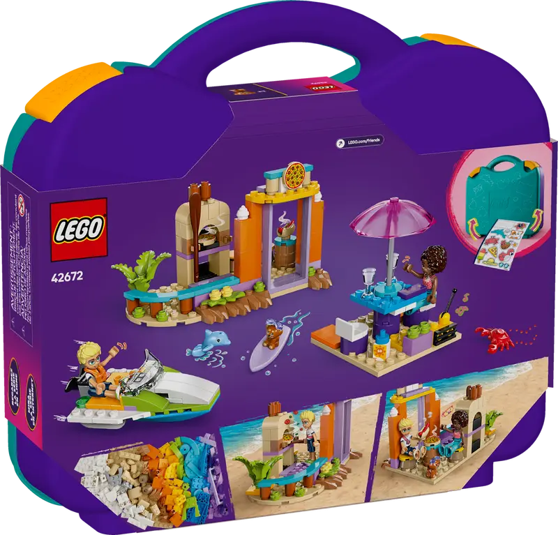 LEGO Friends 42672 Kreativ strand och resväska