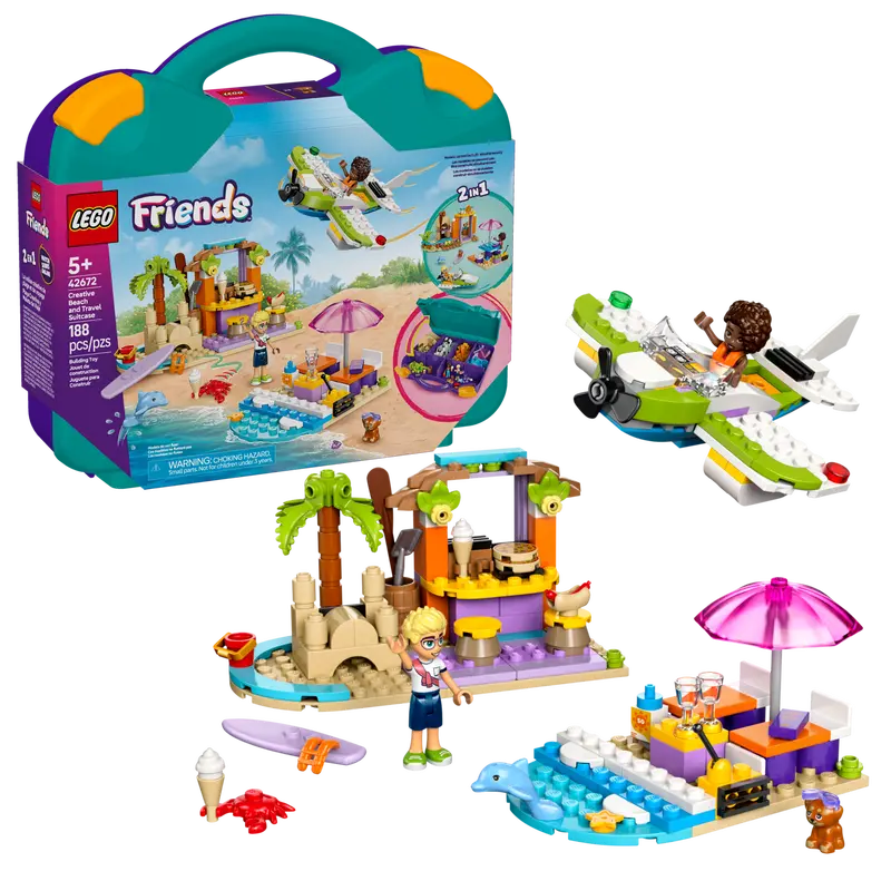 LEGO Friends 42672 Kreativ strand och resväska - 4