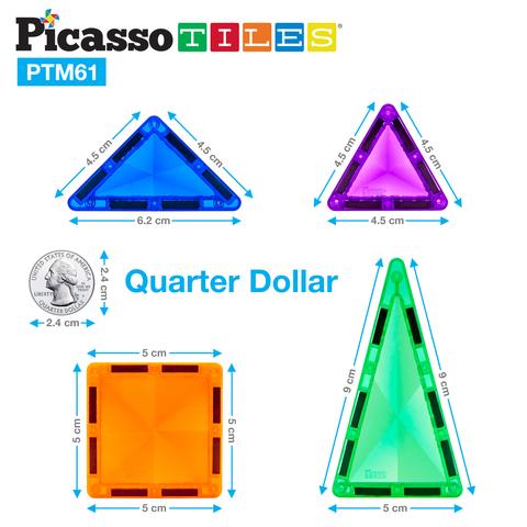 Picasso-Tiles 61 bitar MINI - 6