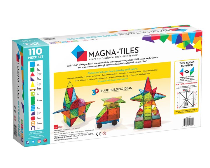 Magna-Tiles Metropolis 110 Piece shops Set