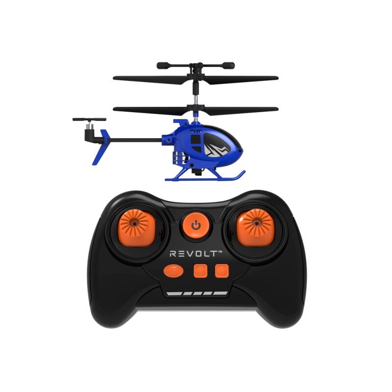 Revolt R/C S100 Mini Helikopter, blå - 5