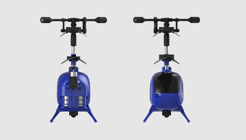 Revolt R/C S100 Mini Helikopter, blå - 8