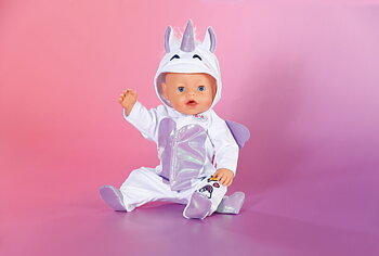 BABY born Enhörningsheldräkt, 43 cm