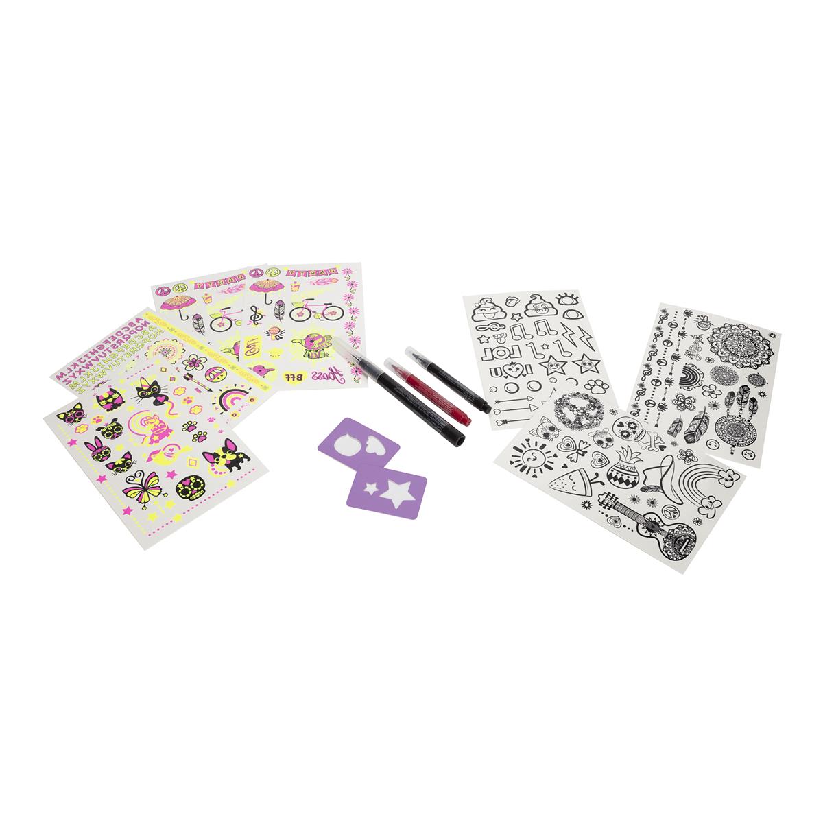 Glow Yeah! Glow in the Dark Tattoo refill Pack - 2
