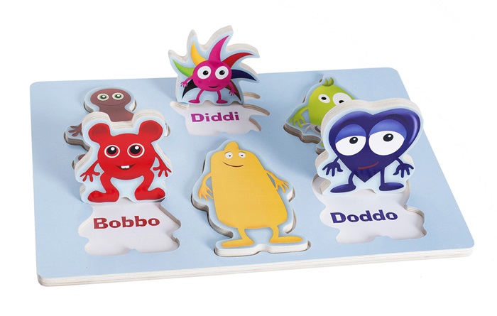 Formpussel Babblarna - Teddykompaniet - 2