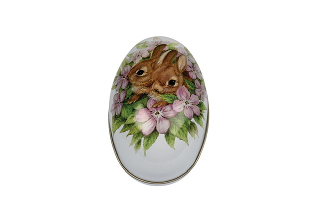 Plåtägg Bunnies & Flowers, stor - Bromma Kortförlag - 3
