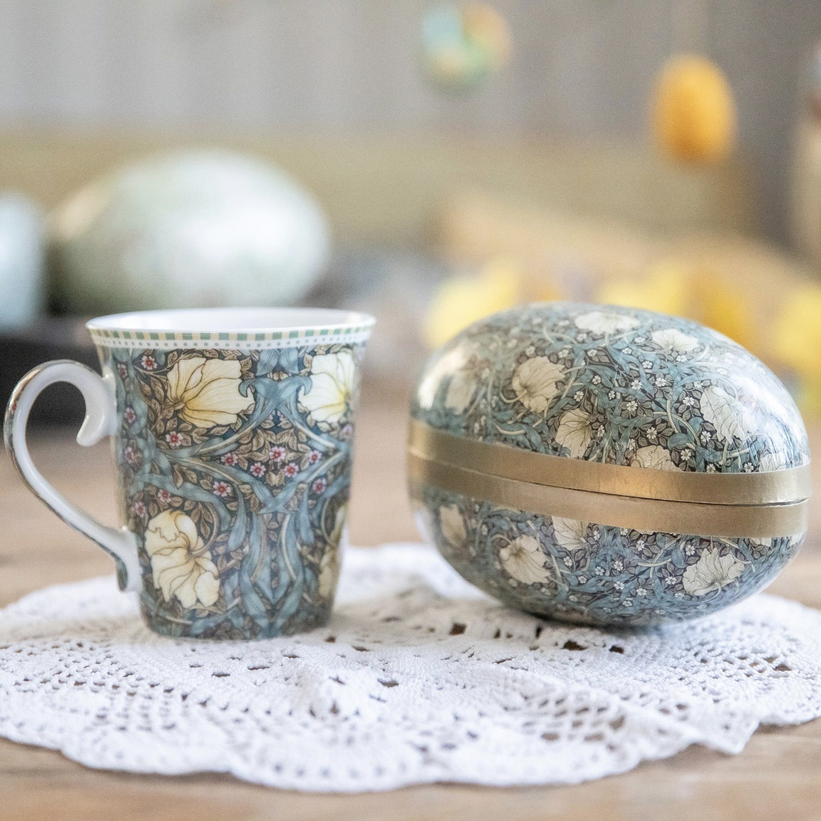 Påskägg William Morris,  Pimpernel, 15 cm - 7