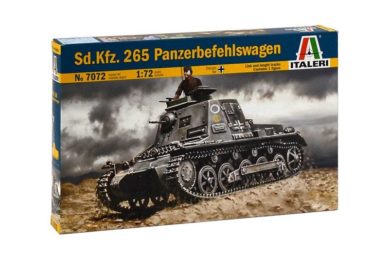 Italeri Modellbygge Sd.Kfz. 265 Panzerbefehlswagen 1:72