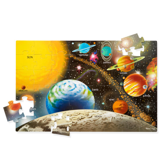 Stort Golvpussel Solsystemet - Melissa & Doug - 2
