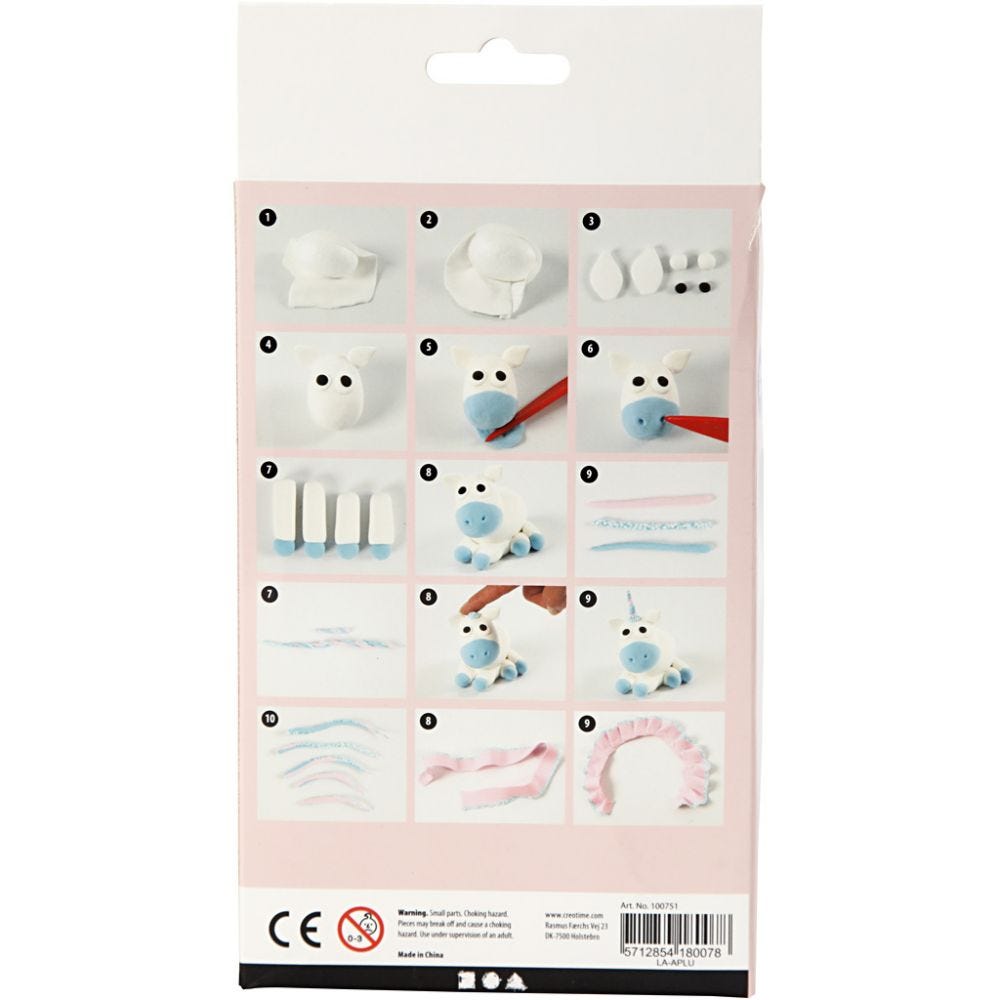 Funny Friends Unicorn Blue - Creativ Company - 2