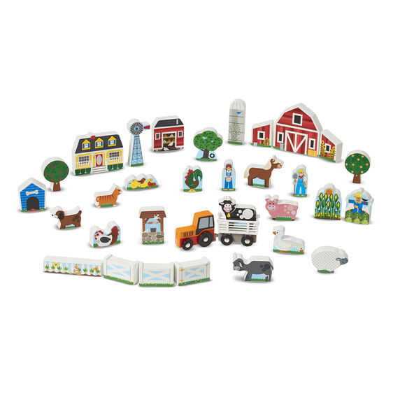 Bondgård och Traktor Lek Set - Melissa & Doug - 3