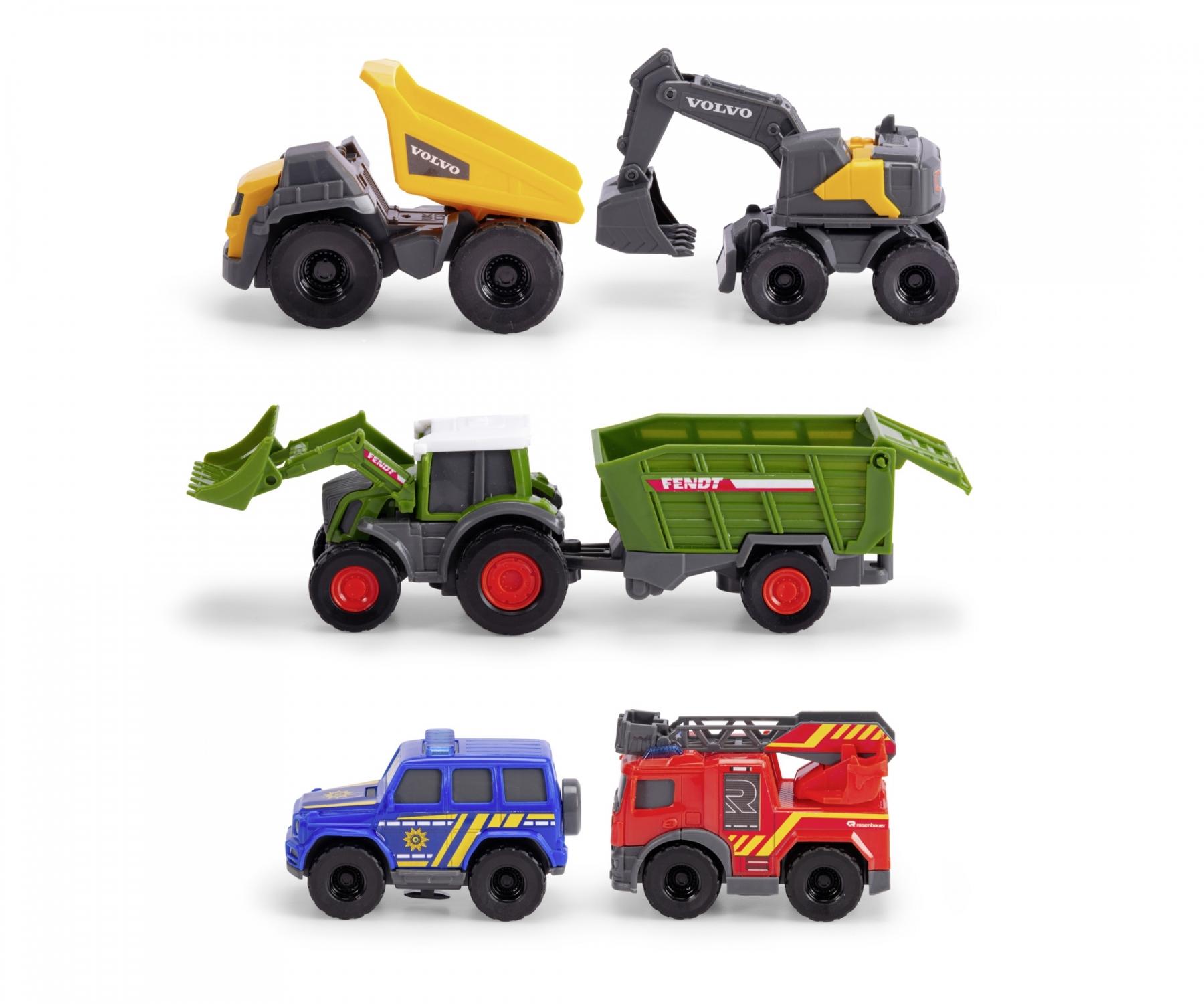 Dickie Toys Leksaksbilar, 5-pack
