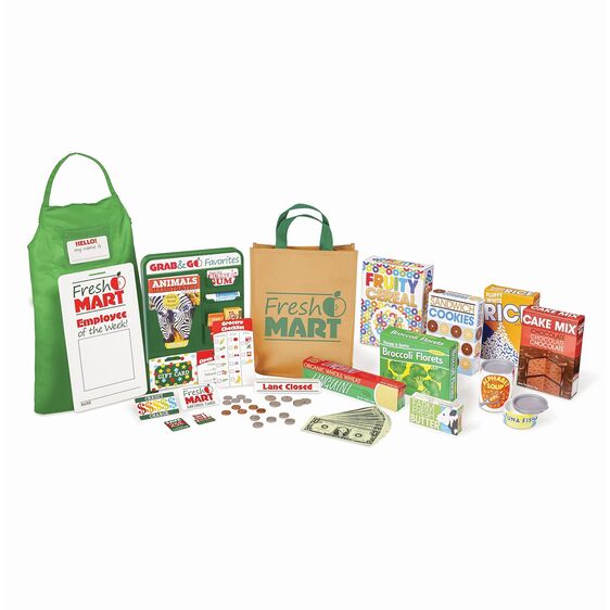 Butiksset med varor - Melissa & Doug