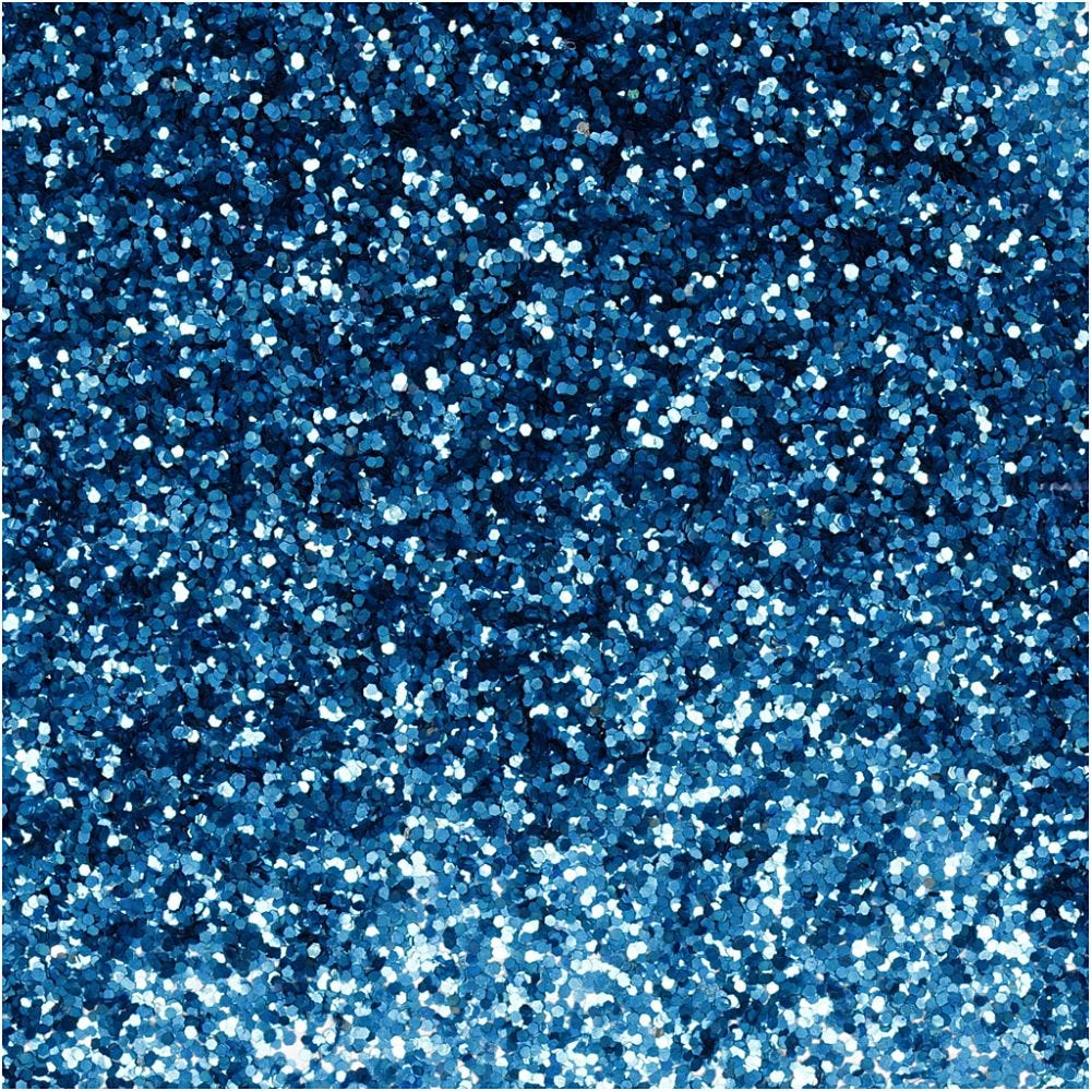 Bio-Glimmer, Ekologiskt Glitter, Blå - Creativ Company - 2