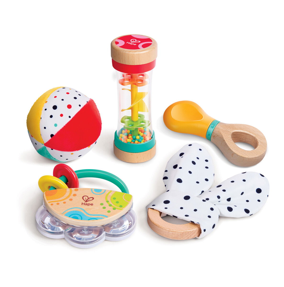 Hape 5 In 1 Baby Sensory Set - 3