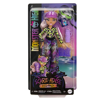 Monster High Scare-adise Island Docka, Clawdeen