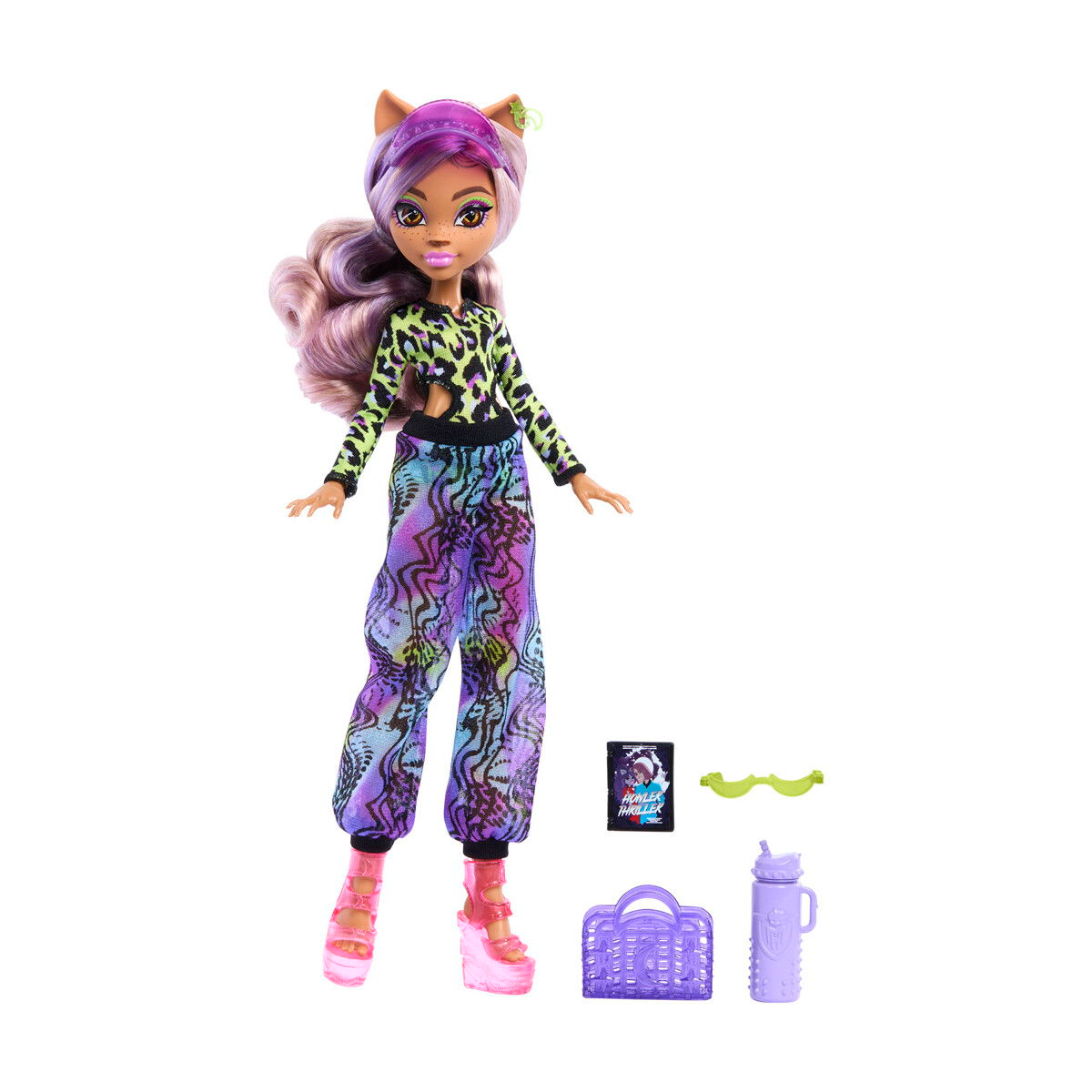 Monster High Scare-adise Island Docka, Clawdeen - 4