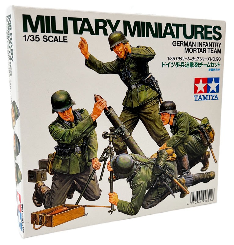 Tamiya Tysk Infanteri Mortar Team
