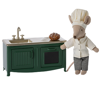 Kitchen, Mouse - Dark green - Maileg