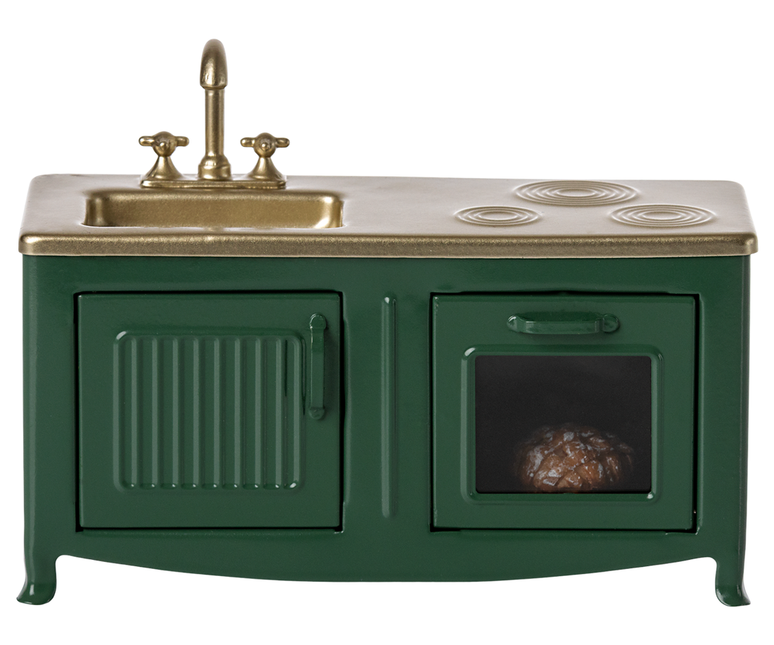 Kitchen, Mouse - Dark green - Maileg - 2