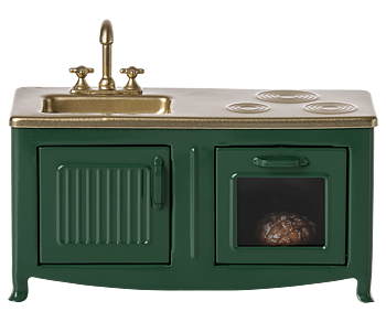 Kitchen, Mouse - Dark green - Maileg