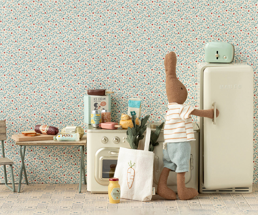 Miniature fridge - Off white - Maileg - 2
